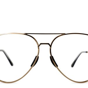 Tangle Free Aviator Small Rx - Gold